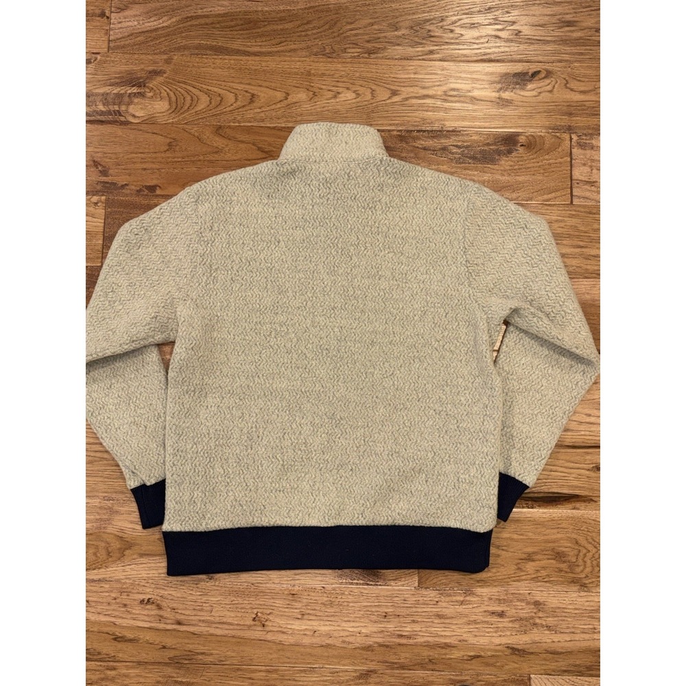Patagonia Woolyester Fleece Jacket Oat Mens Large 26935 Full Zip Wool Blend - Picture 7 of 7